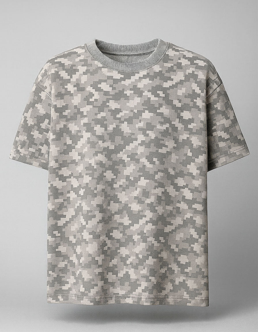 Grey Camouflage Tshirts